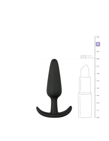 Mini plug Anchor silicone  8 x 2,1 cm - Easytoys